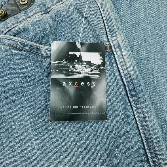 Axcess by Liz Claiborne Stretch Bootcut Jeans Womens Size 12 Blue Denim NWT - Picture 7 of 10